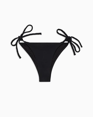 Armani Exchange - ASV Fabric Bikini Briefs, Woman, Black, Size: