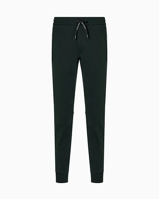 Armani Exchange - Soft yarn jogger pants with logo, Man, Green, Size: M