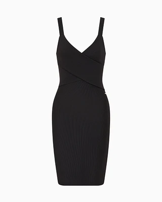 Armani Exchange - Short Dresses, Woman, Black, Size: