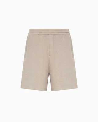 Armani Exchange - Basic Bermuda in stretch fabric, Man, Beige, Size: L