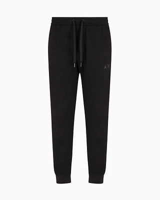 Armani Exchange - Logo sweatshirt joggers, Man, Black, Size: