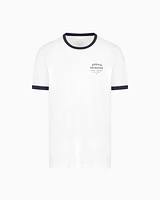 Armani Exchange - ASV Organic Cotton Regular Fit T-Shirt, Man, White, Size: