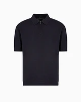 Armani Exchange - Knitted Tops, Man, Navy_blue, Size: