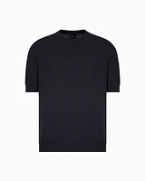 Armani Exchange - Knitted Tops, Man, Navy_blue, Size: