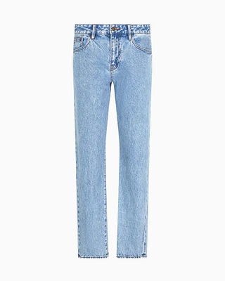 Armani Exchange -  J13 slim fit jeans cotton denim, Man, Blue, Size: