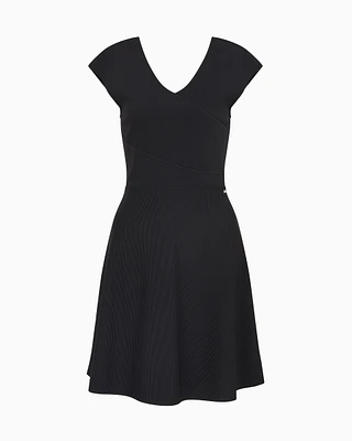 Armani Exchange - Short Dresses, Woman, Black, Size:
