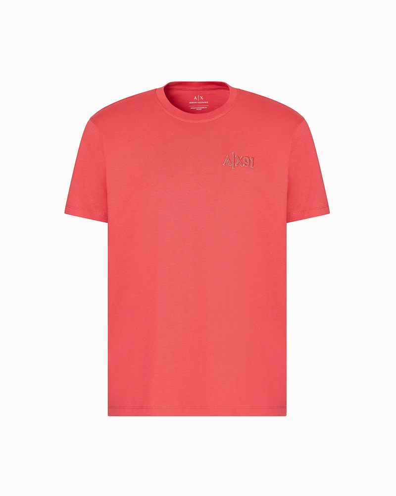 Armani Exchange - ASV Regular Fit T-Shirt, Man, Red, Size:
