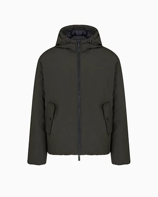 Armani Exchange - Padded jacket with hood, Man, Green, Size: