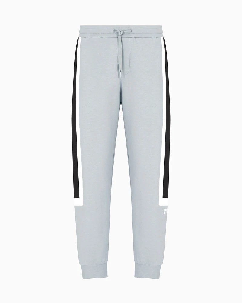 Armani Exchange - Jogger pants with contrasting stripes, Man, Grey, Size: