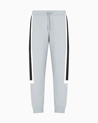 Armani Exchange - Jogger pants with contrasting stripes, Man, Grey, Size: