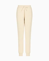 Armani Exchange - Icon Jogger Pants, Woman, Beige, Size: