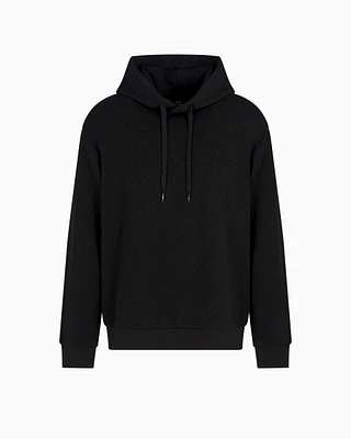 Armani Exchange - Basic hoodie, Man, Black, Size: