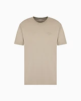 Armani Exchange - Regular fit basic t-shirt, Man, Beige, Size: