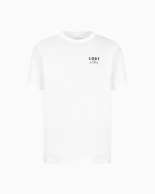 Armani Exchange - Regular fit T-shirt with print on the chest, Man, White, Size: