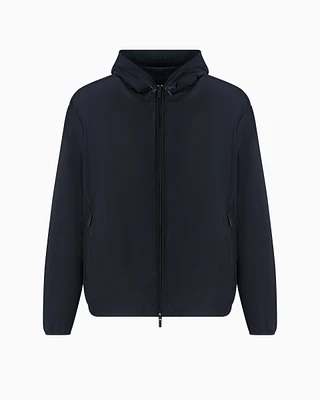 Armani Exchange - Jacket with hood and pockets, Man, Navy_blue, Size: