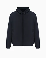Armani Exchange - Jacket with hood and pockets, Man, Navy_blue, Size: