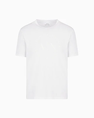 Armani Exchange - Regular fit jersey T-shirt, Man, White, Size: