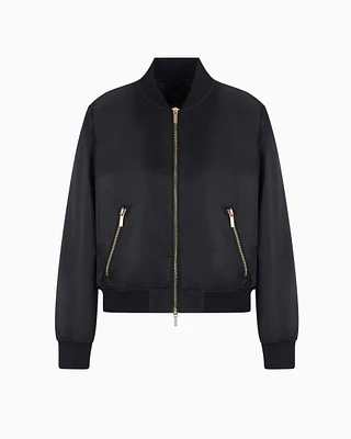 Armani Exchange - Bomber jacket, Woman, Black, Size: