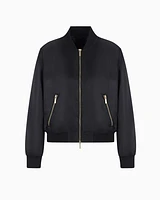 Armani Exchange - Bomber jacket, Woman, Black, Size: