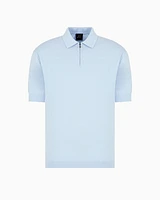 Armani Exchange - Knitted Tops, Man, Light Blue, Size: