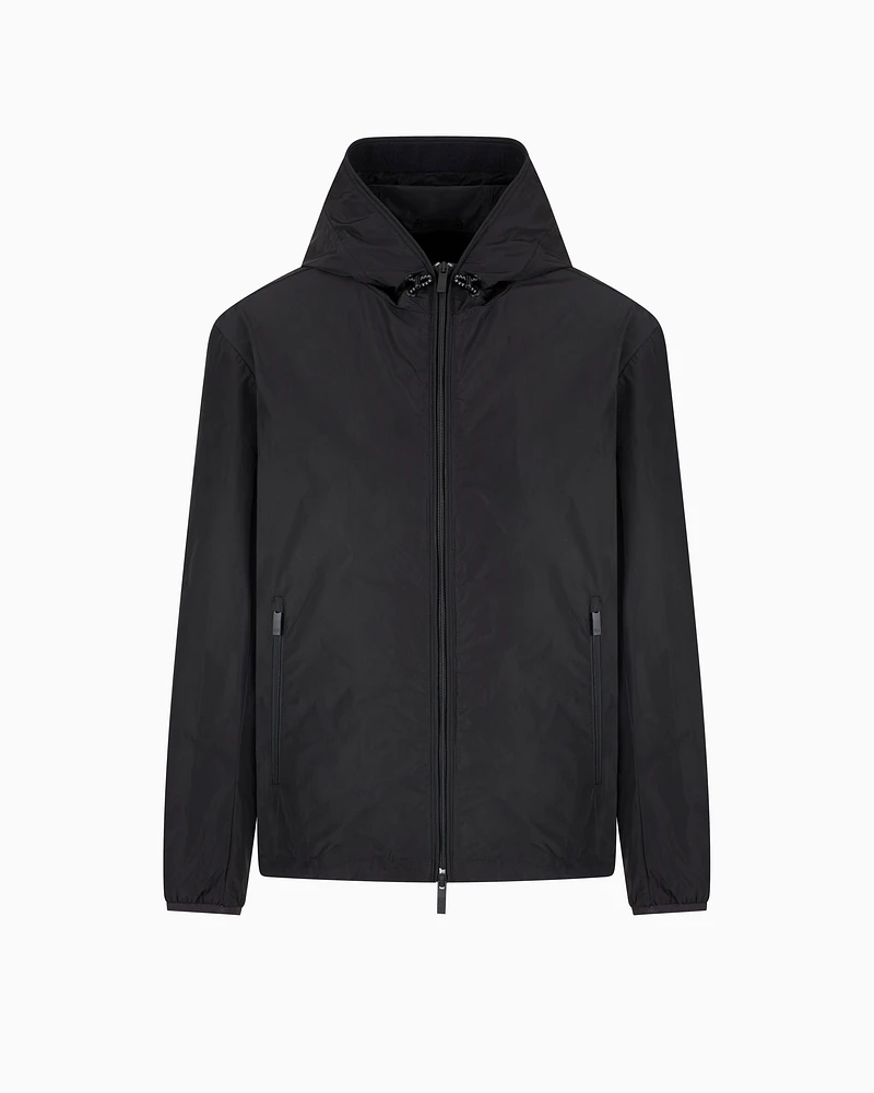 Armani Exchange - Jacket with hood and pockets, Man, Black, Size: