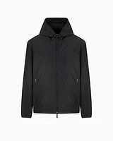 Armani Exchange - Jacket with hood and pockets, Man, Black, Size: