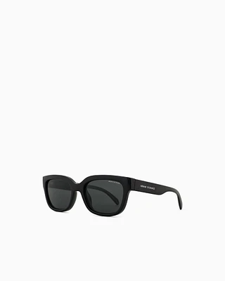 Armani Exchange - Irregular-shaped women’s sunglasses , Woman, Black, Size: 54L