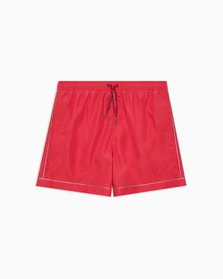 Armani Exchange - Boxer costume with contrasting profiles, Man, Red, Size:
