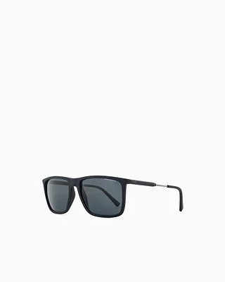 Armani Exchange - Men’s square sunglasses, Man, Blue, Size: 57L