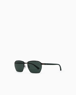 Armani Exchange - Sunglasses, Man, Green, Size: 59L