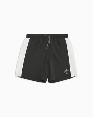 Armani Exchange - Boxer costume with contrasting profiles, Man, Green, Size: