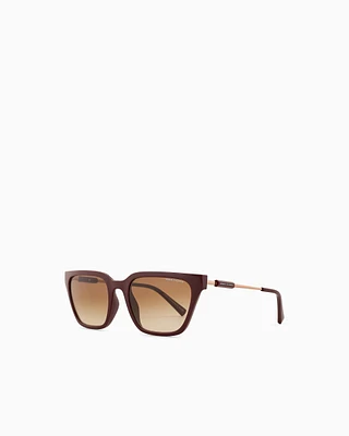 Armani Exchange - Women’s cat-eye sunglasses, Woman, Burgundy, Size: 55L