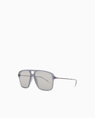 Armani Exchange - Sunglasses, Man, Grey, Size: 59L