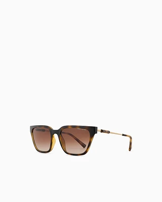 Armani Exchange - Women’s cat-eye sunglasses, Woman, Brown, Size: 55L