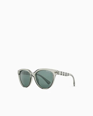 Armani Exchange - Sunglasses, Woman, Green, Size: 56L