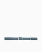 Armani Exchange - Woven fabric belt, Man, Light Blue, Size: