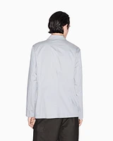 Armani Exchange - Single-breasted cotton twill jacket, Man, Grey, Size: