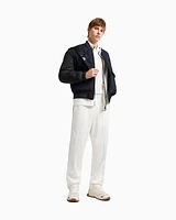 Armani Exchange - Regular fit piquet polo with shoulder bands, Man, White, Size: