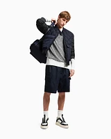 Armani Exchange - Jacket with quilted insert and maxi pockets, Man, Navy Blue, Size: