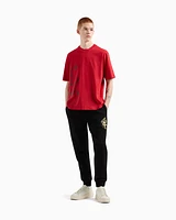 Armani Exchange - Regular fit jersey t-shirt, Man, Red, Size: