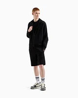 Armani Exchange -  Regular fit T-shirt with logo bands, Man, Black, Size: