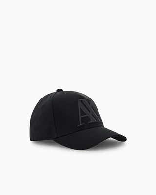 Armani Exchange - Visor cap with logo, Man, Black, Size: TU