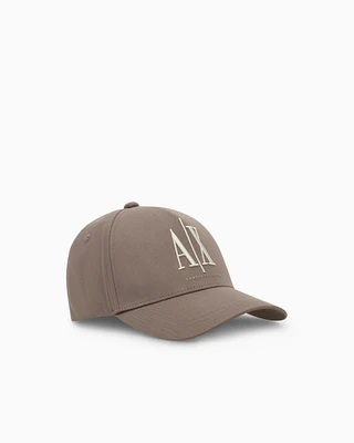 Armani Exchange - Icon Project Visor Hat, Man, Beige, Size: TU