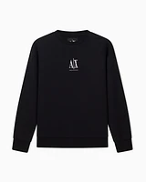 Armani Exchange - Sweatshirts without Hood, Woman, Black, Size: