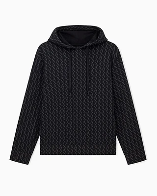 Armani Exchange - Hoodies, Man, Black, Size: