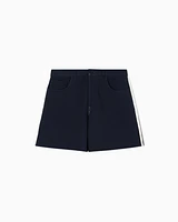 Armani Exchange - Shorts with contrasting stripes, Man, Navy_blue, Size: