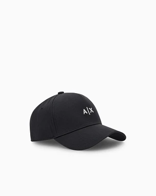 Armani Exchange - Visor cap with logo, Man, Black, Size: TU
