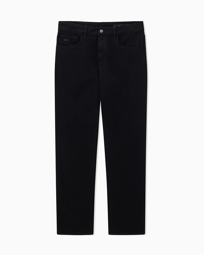Armani Exchange - Slim Jeans, Man, Black, Size:
