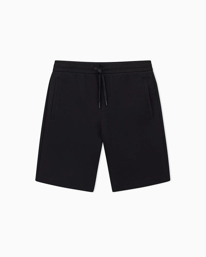 Armani Exchange - Bermuda Shorts, Man, Black, Size: