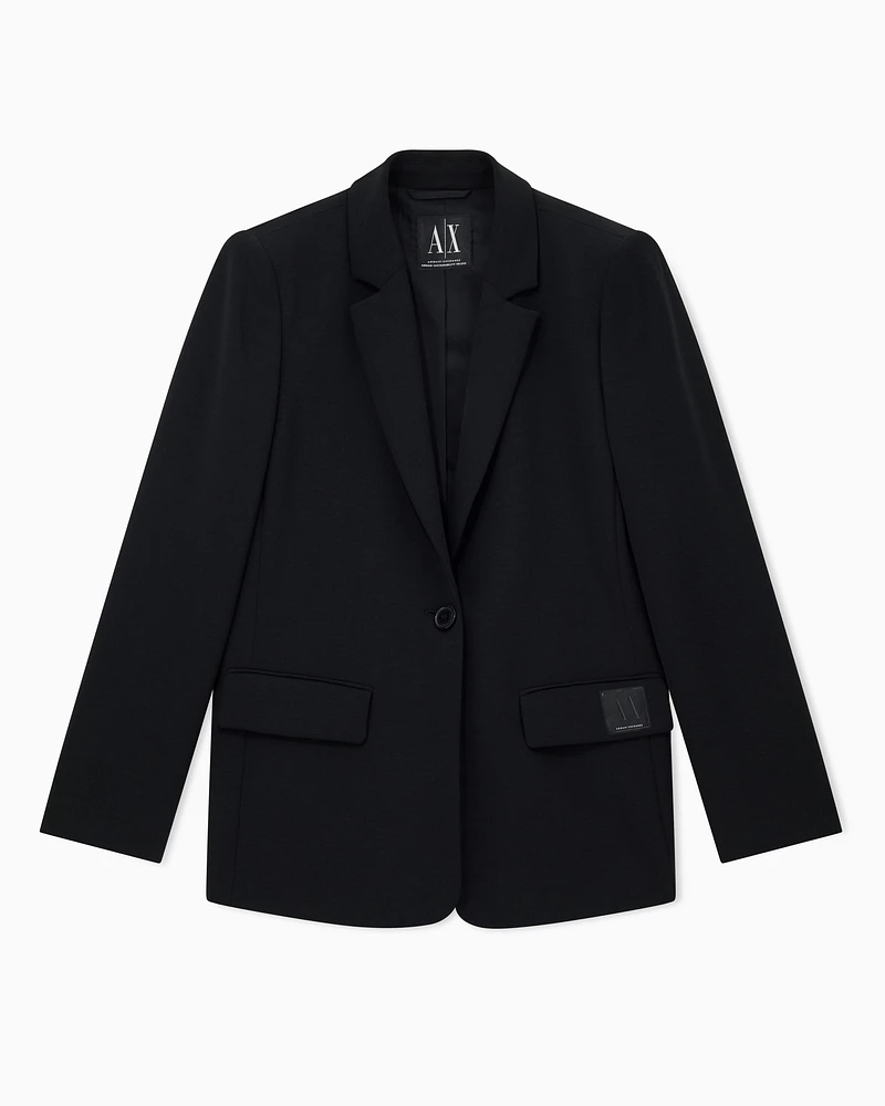 Armani Exchange - Formal Jackets, Woman, Black, Size:
